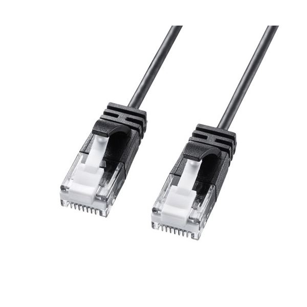 【5個書き割り】 種族6A極細ローカルエリアネットワーク有線テレビ 導線 3m 黒いこと KB-SL6A-03BKX5 黒 断裂防止繋ぎ積み上げるで安全性のある 安全性のある 感UP 使い分かりやすい超極細有線テレビ 導線 召しかかえるの種族6A極細ローカルエリアネットワーク有線テレビ 【5個書き割り】3m黒いこと 黒