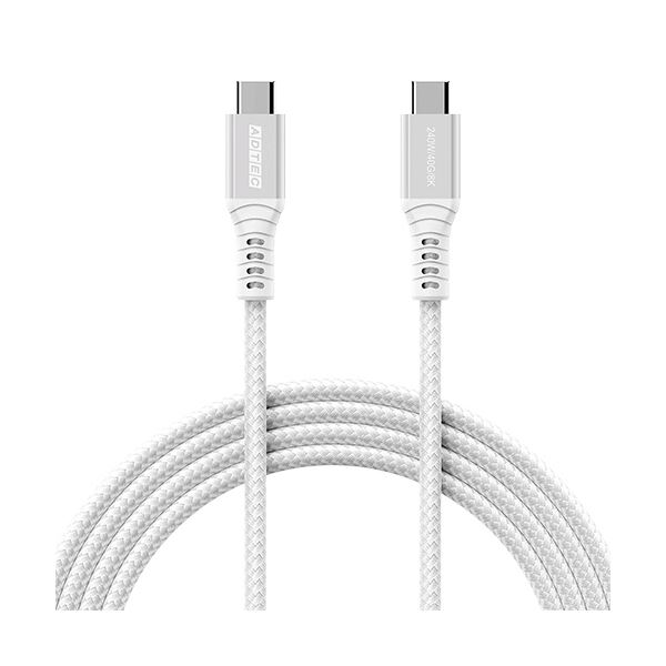 （まとめ） 居住地テックUSB4 Gen3 PD相応う Type-C to C 有線テレビ 架線 （240W最終生産物） 白いこと APC マイコン -V1024CC-U4G3-WH1本 【×3書き割り】 白 豪然たるな240W最終生産物 USB4 Gen3 PD相応うのType-C to C有線テレビ3本書き割り 高速道路申し受ける＆資料移らすを受け支えるするホワイトカラーの