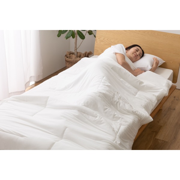 ブランケット 寝具 ダブル 約180×200cm オフホワイト 洗える ウォッシャブル mofua 雲につつまれるような やわらかケット FJ ベッドルーム 白 ふわふわ 柔らか の雲に包まれる至福の瞬間を味わえる、究極の癒しブランケット（FJ） ダブル（D） オフホワイト 白