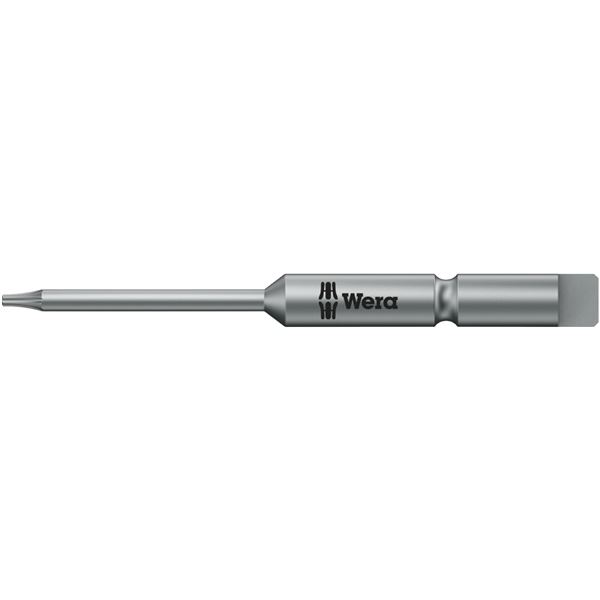 WERA ヴェラ トルクスプラスネジ用 精密 ドライバービット シャンク径4mm半月ハーフムーン 刃先サイズ2IP 全長44mm 135231 工具 プロ仕様のトルクスプラスネジ用精密ドライバービット 2IPの刃先サイズを採用し、44mm全長で作業効率を最大化 高品質素材で確実な作業をサポー
