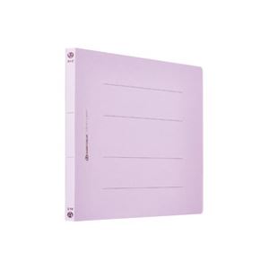 (業務用20セット) フラットファイル/紙バインダー 【A4/2穴 10冊入り】 ヨコ型 パープル(紫) D018J-VL 紫 パンチで穴を開けて閉じる2穴ファイル、紙製ファイル、事務用品 業務用20セットのフラットファイル/紙バインダー、A4サイズで2穴、10冊入り ヨコ型でパープル(紫)の