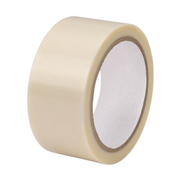 TANOSEE半透明クロステープ 45mm×25m 厚み約0.106mm 1セット（30巻） 透明感溢れるクリアテープ 幅広45mm×長さ25m、薄さ0.106mmのセットで30巻 使いやすくて便利な透明クロステープ、お得な1セット