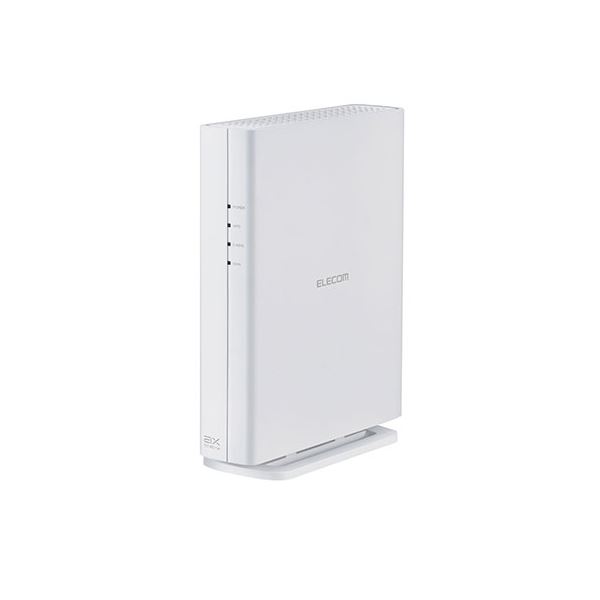 無線LAN中継器/11ax.ac.n.a.g.b/2402+574Mbps/ホワイト WTC-X3000GS-W 白 家中どこでも快適な通信環境を実現 Wi-Fiの届く範囲を拡張する無線LAN中継器 最新規格に対応し、高速通信を実現 ホワイトカラーでスタイリッシュなデザインも魅力 通信速度は最大2402+574Mbpsで、快