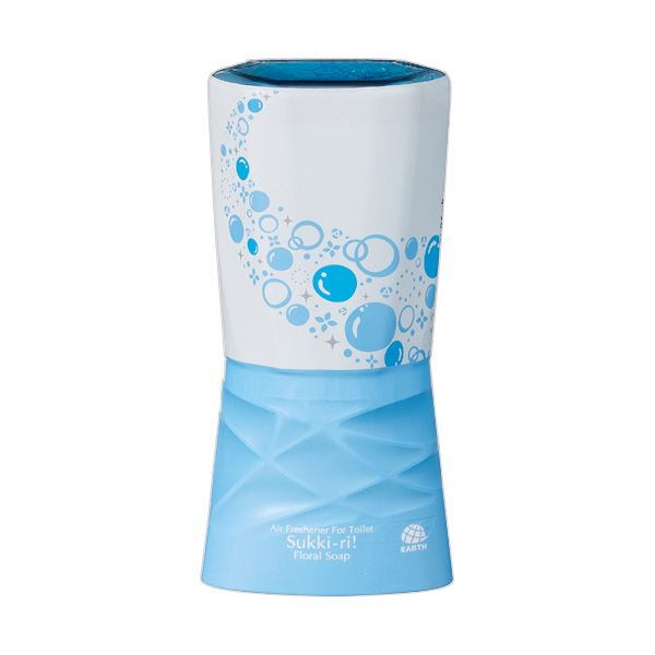 アース製薬トイレのスッキーリ 置き型 フローラルソープ 400mL 1セット（16個） トイレを清潔に保つフローラルソープが入った、スッキリ感が魅力の置き型消臭剤 400mLの大容量で1セットに16個入ってお得 使いやすい置き型で、トイレ空間を華やかに演出 清潔で心地良い香り