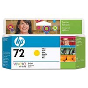 HP ヒューレット・パッカード インクカートリッジ 純正 【HP72】 イエロー(黄) 黄 鮮やかな黄色のインクで、プリント品質を高める プロ仕様のトナーカートリッジが、あなたの印刷作業をサポートします 高品質なOAインクトナーで、HPプリンターのパフォーマンスを最大限に引
