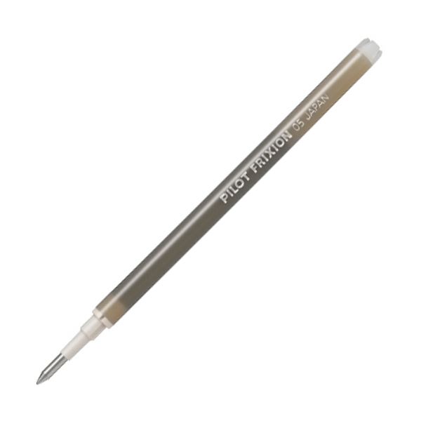 (まとめ) パイロットゲルインキボールペン フリクションボール用替芯 0.5mm サンドベージュ LFBKRF12EF-SBE 1セット(10本) 【×5セット】 消せる 書き直せる 便利なゲルインキボールペン用の替芯セット 0.5mmのサンドベージュカラーで10本入り×5セット 書き間違いも安