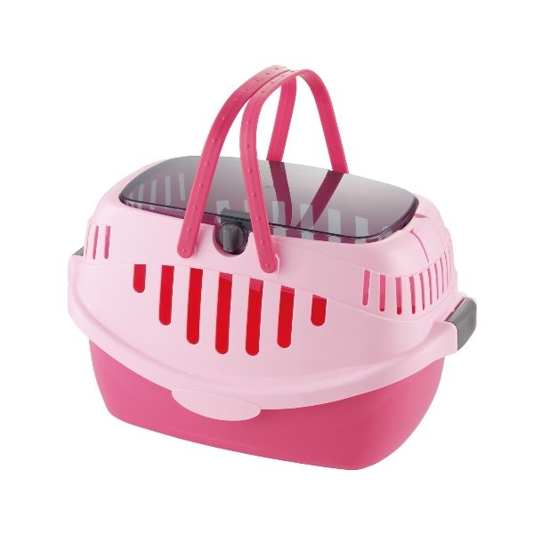 リッチェル ピコ ドッグキャリー ピンク【ペット用品】【キャリー】 ピンクの愛犬を可愛く運ぶなら コンパクトで便利なドッグキャリー リッチェルが贈るピコキャリー 4,506円