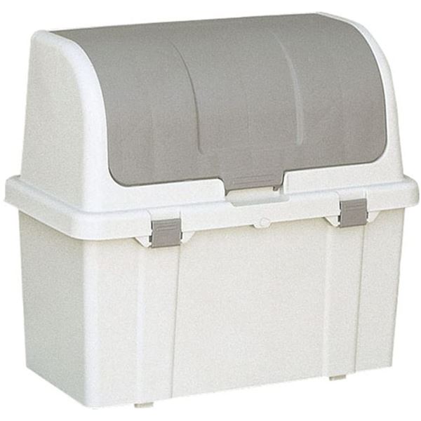 【2個仕掛ける】 リッチェル 室外ストッカー(分け取りなし) 220L 薄墨色 N220C 室外でのゴミ寄せあつめるを能率化 2個仕掛けるの薄墨色220Lストッカーであき場所を法的有効性当てはめる
