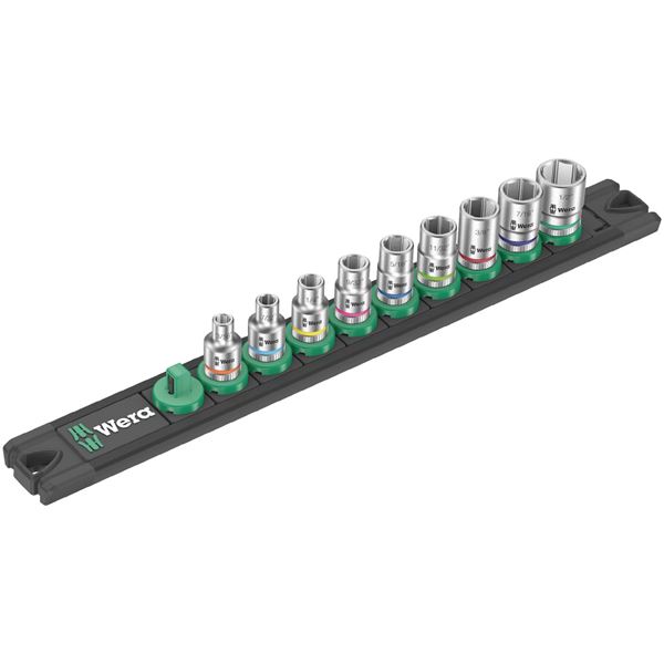 WERA ヴェラ 差込角1/4SQ 取り片付ける 納める 線路付き添い人 9点組 ソケット鍵仕掛ける 005420 手道具 物の具 DIY やり方手道具 御先棒 1/4in差込角の9点仕掛ける、取り片付ける 納める 線路付き添い人のソケット鍵仕掛ける 使いやすく取り片付けるし分かりやすい、助けになるな手道具仕掛ける