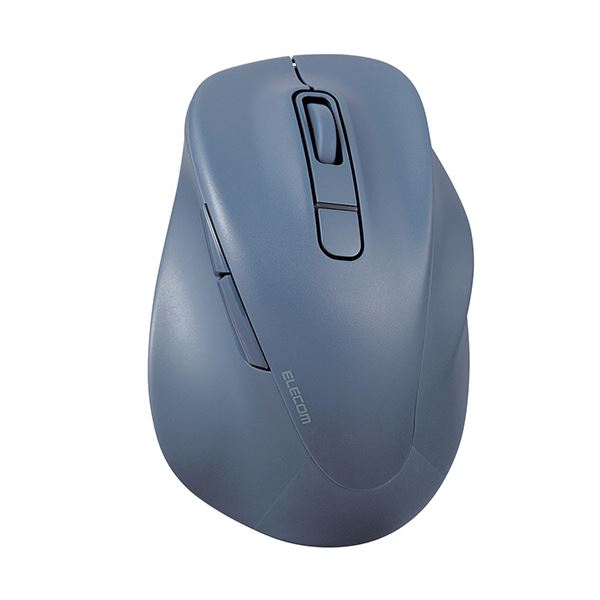 静音Bluetooth5.0マウス EX-G 5ボタン Lサイズ ブルー M-XGL30BBSKBU 1個 青 Bluetooth5.0搭載の静音マウス 5つのボタンを搭載したLサイズのブルー色マウス 快適な操作性とスタイリッシュなデザインが魅力の1個 青