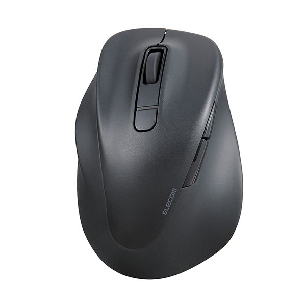 静音Bluetooth5.0マウス EX-G 5ボタン Lサイズ（左手用） ブラック M-XGL31BBSKBK 1個 黒 Bluetooth5.0搭載の左手用大型 大きい 5ボタンマウス 静音設計で快適な操作感を実現 ブラックカラーでスタイリッシュなデザイン 黒
