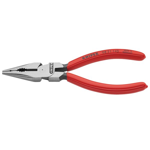 KNIPEX クニペックス ニードルノーズペンチ プラスチックコーティング 全長145mm 0821-145 KNIPEX クニペックス ニードルノーズペンチ プラスチックコーティング 全長145mm 0821-145