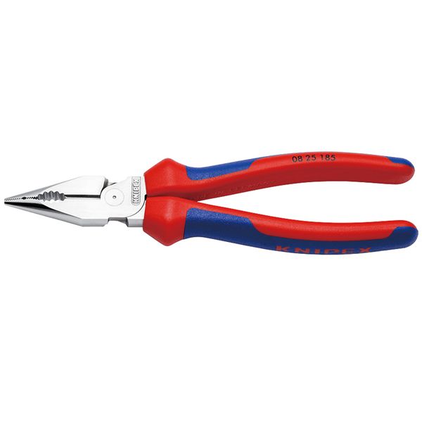 KNIPEX クニペックス ニードルノーズペンチ コンフォート サイズ185×85×23mm パック入 0825-185SB KNIPEX クニペックス ニードルノーズペンチ コンフォート サイズ185×85×23mm パック入 0825-185SB