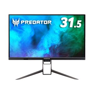 Acer Predator 31.5型ワイド4K液晶ディスプレイ(31.5型/3840×2160/DisplayPort、HDMI/ブラック/スピーカー:あり/IPS/非光沢/4K/16:9/350cd/1ms/144Hz/USB3.2) XB323QKNVbmiiphuzx 黒 究極のゲーミング体験を実現する31.5インチ4K液晶ディスプレイ 驚異的な解像度と高速な