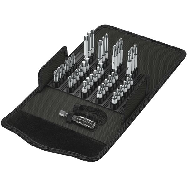 WERA ヴェラ 43点組 差込6.35mm ビットセーフ ビットセット トーションビット 057450 工具 ツール DIY 作業工具 道具 43種類のビットがセットになった、6.35mm差込み用のトーションビットセット 安全に収納できるビットケース付きで、作業効率がアップする便利なアイテムで|夢の小屋
