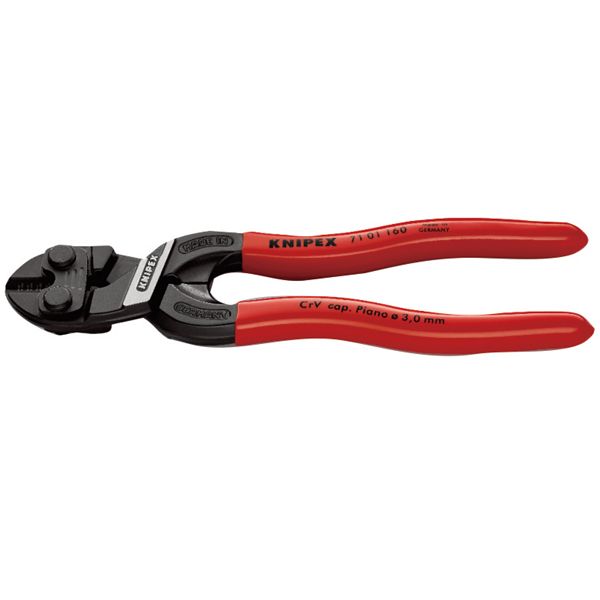 KNIPEX クニペックス 小型クリッパー プラスチックコーティング 全長160mm 7101-160 KNIPEX クニペックス 小型クリッパー プラスチックコーティング 全長160mm 7101-160｜夢の小屋