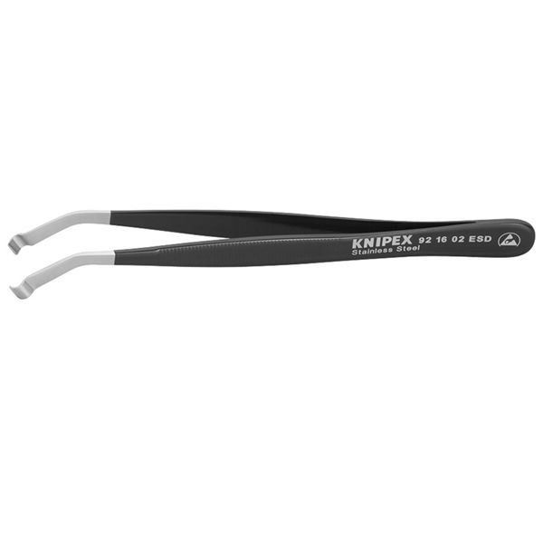 KNIPEX クニペックス 細かい毛抜き 全長×幅×高さ120×10×14.5粍 9216-02ESD KNIPEX クニペックス 細かい毛抜き 全長×幅×高さ120×10×14.5粍 9216-02ESD DIY・工具-花・ガーデン・DIY