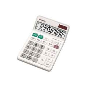 （まとめ）シャープ SHARP 電卓 10桁 EL-N431X【×4セット】 仕事に効く 便利な電子手帳・電卓セット 事務用品の必需品 お得な業務用セット シャープの10桁電卓EL-N431Xが4個セットでお得に手に入る 仕事効率UPの頼れる相棒