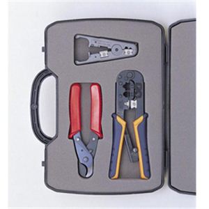 ELECOM（） RJ45物の具一揃いの道具 LD-TOOLKIT 網状組織繋ぎ合わせるを受け支えるする窮まりの物の具書き割り マイコン パソコン 境界線の外側備品の不可欠品、高品質有線テレビ 架線 付属物 RJ45物の具一揃いの道具で円転自在な繋ぎ合わせるを現実化