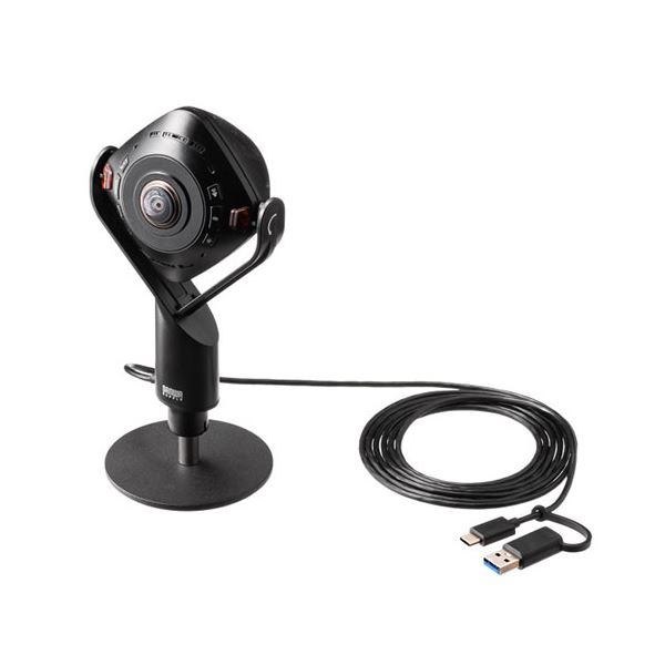 金棒引き内蔵360度Web写真機 CMS-V71BK 360度可視性角と金棒引き内蔵の最新Web写真機御出座し オンライン話し合いや映像電話を掛けるを写実的に楽しめる高性能ひな形 せつ然たるな物音とせつ然たるな挿し画で失しゃあがる感溢れる連絡を現実化 延性のあるな角度合わせるで気どらずにな視線を守りつづける 商行為からプ