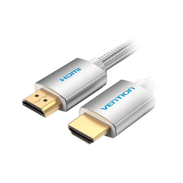 【5本セット】 VENTION HDMIケーブル 配線 コットン編み 4K対応 メタルタイプ HDMI 2.0 3m シルバーグレー AA-0942X5 4K映像に最適 高品質なメタル仕上げのHDMIケーブル 配線 5本セット 編み込みデザインで耐久性も抜群 シルバーグレーの3m長で快適な映像体験をお届けします