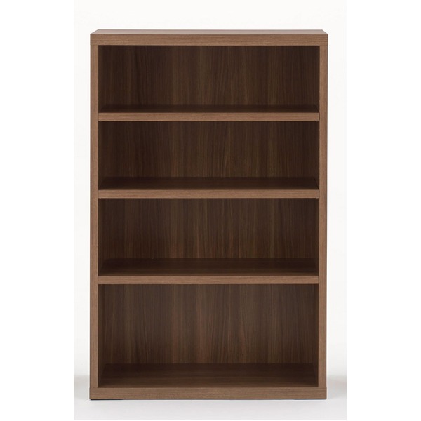 フナモコ リビングシェルフ 整理 収納 棚 キャビネット 【幅74.3×高さ113.8cm】 リアルウォールナット LFD-74【完成品】 日本製 国産 スタイリッシュなデザインで、壁に取り付けても場所を取らない、収納力抜群のスリムラック 国内生産で品質も安心 幅74.3cm×高さ113.8cm