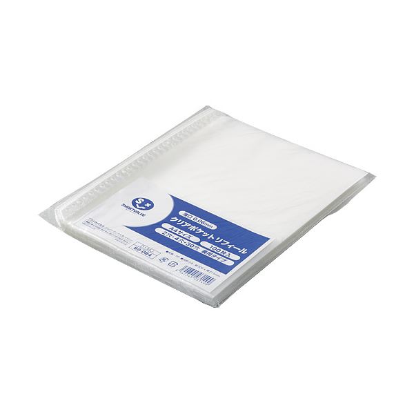 スマートバリュー 再生クリアポケット0.06mm500枚 D134J-5 再生素材を使用した透明ポケット500枚セット 厚さ0.06mmで使い勝手抜群 環境に配慮し、経済的にも優れた選択 書類やカードをしっかり保護 幅広く活躍する便利なアイテム