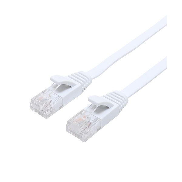 （まとめ） CAT.6A ローカルエリアネットワーク有線テレビ 導線 坦々たる 白いこと 1m C6A-F01WH 1本 【×5書き割り】 白 弾丸道路メール交換に至適なローカルエリアネットワーク有線テレビ 網状組織周囲の状況を整えるならこれ 坦々たるで取り回しも助けになるなホワイトカラー、1mの長さで5本書き割り CAT.6A判定基準で釣り合いしたメール交換を具体化 お得なまとめ