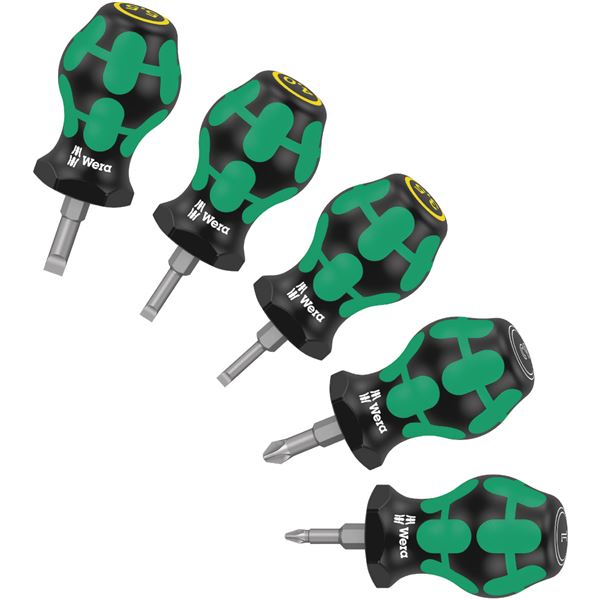 WERA ヴェラ 5本組 プラスマイナス 小型 ドライバーセット PZ1・2 マイナス0.6×3.5・0.8×4・1×5.5mm 008871 工具 ツール DIY プロフェッショナル仕様の5本セット 高品質なプラスマイナス小型ドライバーセットで、PZ1・PZ2、マイナス0.6×3.5、0.8×4、1×5.5mmの幅広い