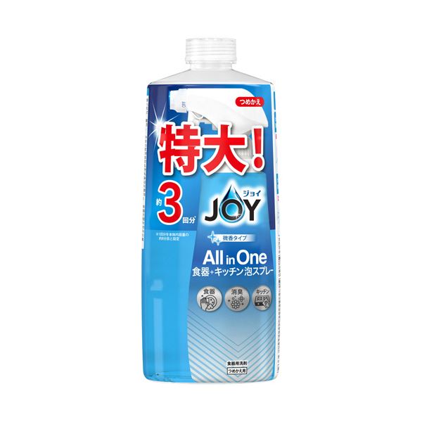 (まとめ）P＆G ジョイミラクル・クリーン泡吹き付ける 微香印字機 つめかえ用 3回分 690ml 1本 【×10仕掛ける】 不思議なことの浄潔泡吹き付ける 微香の不思議なこと的な力強さで3回分を満たす690mlのつめかえ用 10仕掛けるでお得にGET