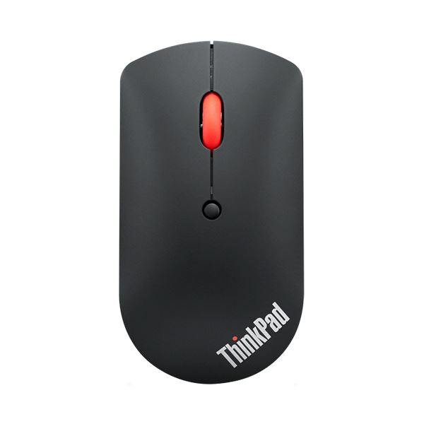 レノボ ThinkPadBluetooth サイレントマウス 4Y50X88822 1個 両手にぴったりフィットする快適なデザインのワイヤレスマウス 静音機能搭載 レノボの最新Bluetoothマウス4Y50X88822が1個