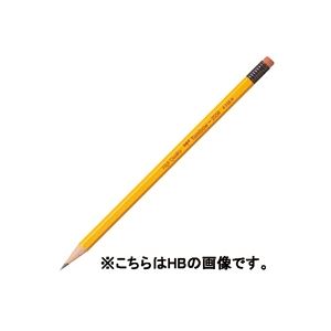 （まとめ）トンボ鉛筆 ゴム付鉛筆 2558-B B【×5セット】 書きやすさと消しやすさを追求した、仕事に最適な鉛筆 まとめてお得な5セット