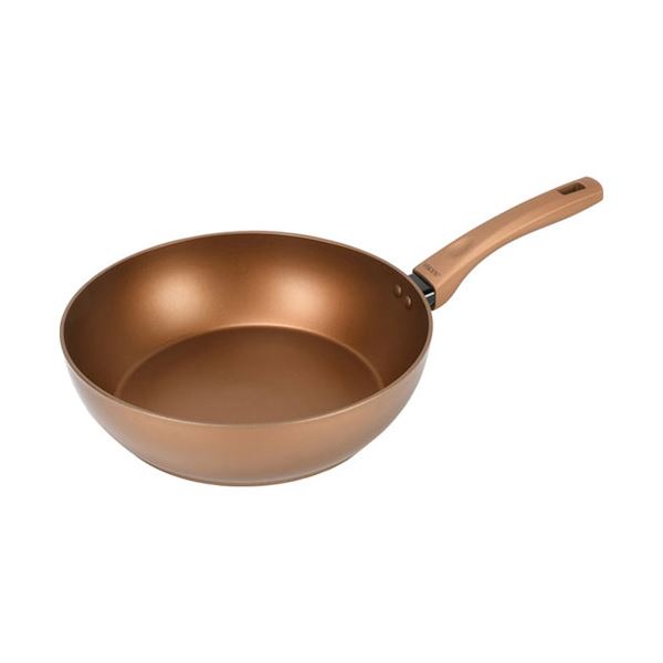 パール金属 VISIONS GOLD Coating IH対応ディープパン28cm CP-8815 深い鍋で料理を楽しむなら、金色に輝くIH対応28cmディープパンがおすすめです VISIONS GOLD Coatingが施されたこのパンは、熱効率が高く、お手入れも簡単 使いやすさと美しさを兼ね備えた逸品です