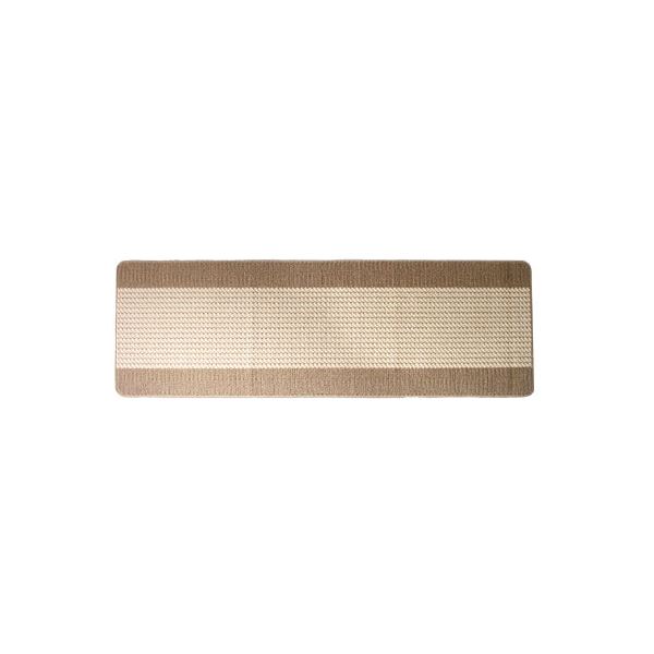 【3個セット】 洗いやすいキッチンマット 台所用 /フロアマット 【ベージュ】 約45&times;180cm 薄手ループタイプ 日本製 国産 『優踏生』 折りたためて洗濯しやすいキッチンマット 快適なフロアマット3個セット ベージュカラーで統一された約45&times;180cmの薄手ループタイプ 日本｜夢の小屋 7,515円