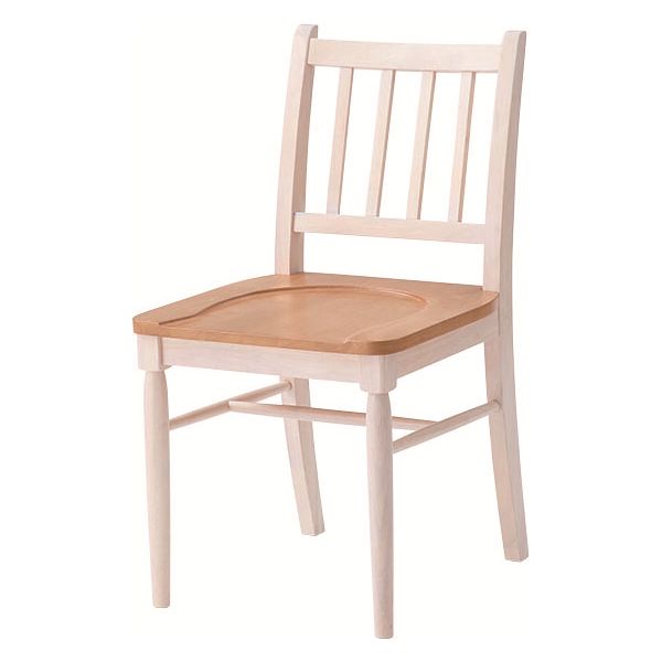 ダイニングチェア ダイニング用チェア イス 食卓 椅子 ホワイト （約W43×D49×H78.5×SH45cm） 完成品 白 美しい白いダイニングチェアがお部屋を彩る 座面高さ45cmの完成品で、幅43cm、奥行49cm、高さ78.5cmのサイズでお届けします 使い勝手抜群のホワイトチェア、お部屋