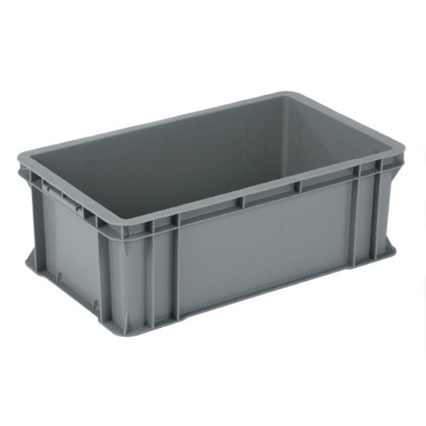 【5個セット】 RBコンテナー/コンテナボックス 【38L グレー】 RB-41 岐阜プラスチック工業 高い耐久性と安全性を誇る多目的パーツ収納ボックスセット 便利なRBコンテナー/コンテナボックスが5個セットで登場 38リットルの収納スペースで、グレーのスタイリッシュなデザイ