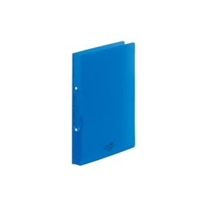 (業務用10セット) LIHITLAB ツイストリング式ファイル 【A4/2穴】 タテ型 F5005-8 青 青いツイストリング式ファイルで整理整頓 業務用10セットでお得に リヒトラブの2穴ファイル、リングファイル、事務用品、業務用、A4サイズ、タテ型、F5005-8に進化