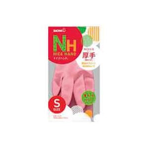 (まとめ)ショーワ ナイスハンドミュー厚手 Sサイズ ピンク【×20セット】 ショーワの厚手なSサイズピンクのナイスハンドミューが20セット入っているお得なセット 料理や掃除、書類整理など、あらゆる場面で頼りになるアイテム 忙しい日々をサポートし、効率的に仕事を進|夢の小屋