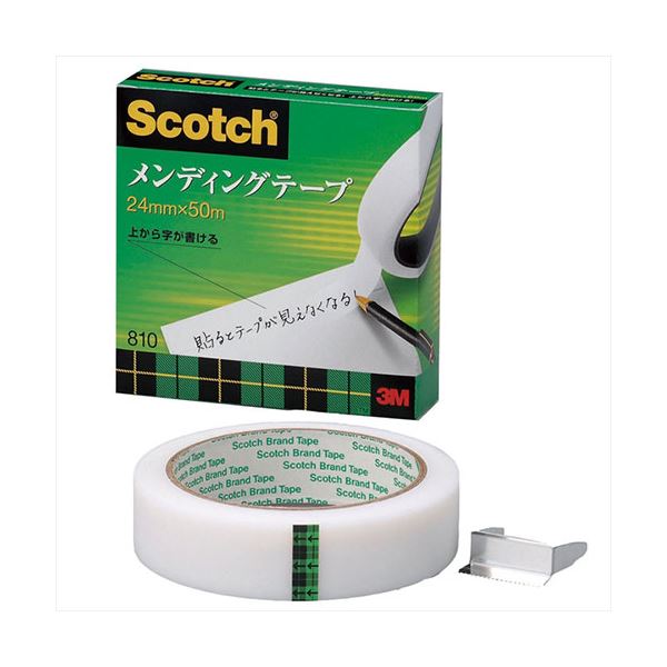 【5個書き割り】 3M Scotch スコッチウイスキー メンディングテープ 24mm×50m 3M-810-3-24X5 窮まりの取りつくろう磁気テープ 24mm×50mのメンディングテープ5個書き割り 3Mの不思議なこと的なスコッチウイスキー磁気テープがあなたの取りつくろうを受け支える