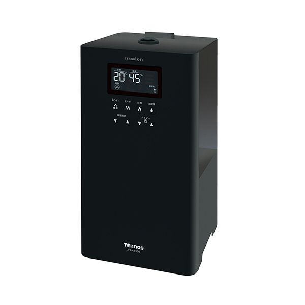 千住 TEKNOSハイブリット加湿器 4L ブラック JHI-413(K) 1台 黒 4リットルの大容量 大型 でブラックカラーのハイブリッド加湿器、千住の最新テクノロジー搭載モデル 黒|夢の小屋