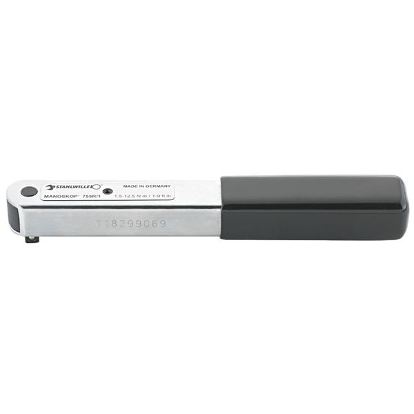 STAHLWILLE スタビレー 1／4SQ 製作用トルクレンチ 1.5-12.5N.m 全長173.5粍 755R／1 STAHLWILLE スタビレー 1／4SQ 製作用トルクレンチ 1.5-12.5N.m 全長173.5粍 755R／1
