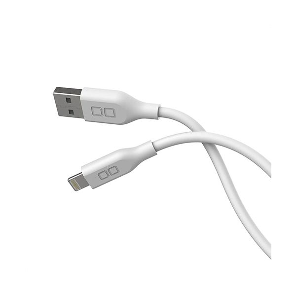 （まとめ） CIO シリコンケーブル 配線 AtoL 1m ホワイト CIO-SL30000-AL1-WH 1本 【×2セット】 白 高品質なシリコン素材を使用した1メートルのホワイトケーブル2本セット 信頼性と耐久性に優れ、データ転送もスムーズ デスク周りや家庭での充電に最適な長さで、使いやす