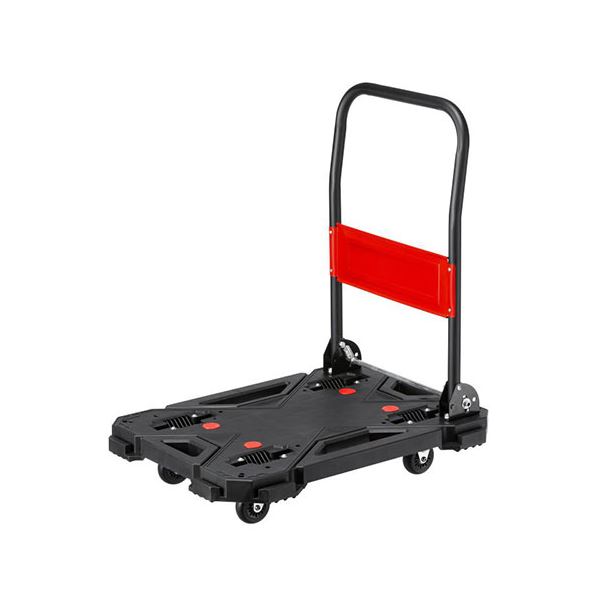 取っ手つき台車 大 CART-FA7HBK 便利な取っ手付きで持ち運びもラクラク 折りたたみ可能な大型 大きい 台車、あらゆる荷物を楽々運ぶ便利アイテム CART-FA7HBK