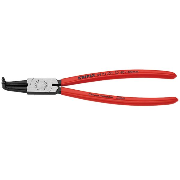 KNIPEX クニペックス 穴用スナップリングプライヤー 曲 プラスチックコーティング 全長215mm 4421-J31 KNIPEX クニペックス 穴用スナップリングプライヤー 曲 プラスチックコーティング 全長215mm 4421-J31 4,831円