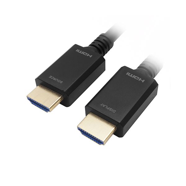 ホーリック 光ファイバー HDMIケーブル 配線 20m 高耐久タイプ HH200-806BB 光ファイバー技術を採用した高品質な20m HDMIケーブル 配線 信頼性の高い耐久性と高性能を兼ね備えた最新タイプ 画質や音質を最大限に引き出す、プロ仕様のケーブル で映像体験をグレードアップ