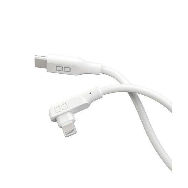 （まとめ） CIO L字型シリコンケーブル 配線 CtoL 2m ホワイト CIO-SLL30000-CL2-WH 1本 【×2セット】 白 L字型のシリコンケーブル 配線 で、コンピューターからモニターへの接続をスムーズに 2mの長さで使いやすく、ホワイトカラーがおしゃれ 2本セットでお得にGET 白 6,112円