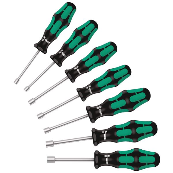 WERA ヴェラ 7本組 六角ドライバーセット 5.5-13mm入り 029510 工具 ツール DIY 作業工具 道具 7本の六角ドライバーセット 5.5mmから13mmまでのサイズが揃い、様々な作業に対応 高品質で作業効率がアップし、プロも愛用する信頼のアイテム 作業をスムーズに進める頼れる相