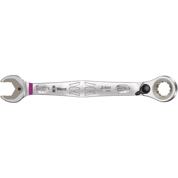 WERA ヴェラ コンビネーション ラチェットレンチ JOKER 角度付きラチェットヘッド スパナ部内側口幅9/16inch 全長187mm 020079 角度付きラチェットヘッドを搭載したコンビネーションラチェットレンチ 9／16inchの口幅で幅広い用途に対応 全長187mmの使いやすさも魅力 JOKER｜夢の小屋