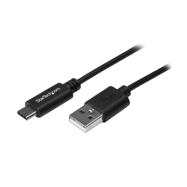（まとめ） StarTech.com USB2.0有線テレビ 架線 手合いA 雄（4いの一番）-Type-C 雄（24いの一番） 黒いこと 1mUSB2AC1M 1本 【×3書き割り】 黒 USB2.0有線テレビで手っとり早いな資料移らすを現実化 手合いA雄からType-C雄まで、黒いこと色つやの1m長さで3本書き割り デバイス間の