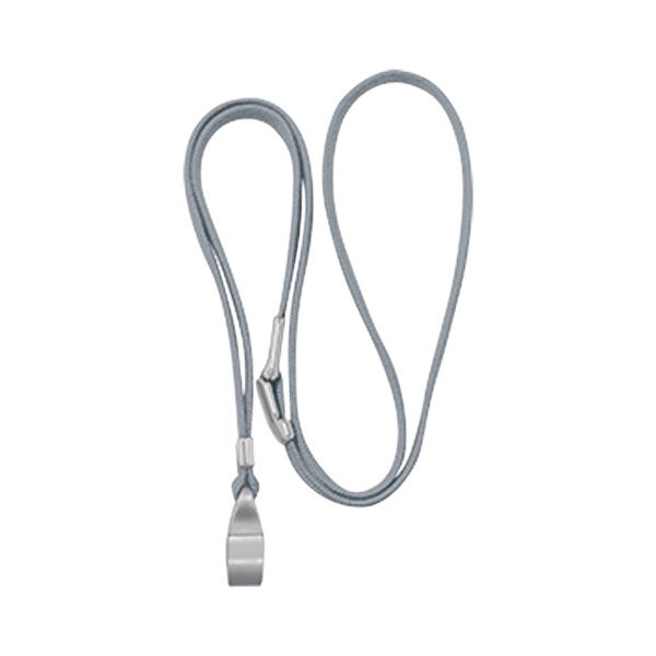 (まとめ)ソニック 吊下げひも 抗菌 清潔 タイプ グレーNF-6186-GL 1パック(10本)【×10セット】 菌を寄せ付けない 清潔な首元を守る 抗菌 加工ネックストラップ グレーNF-6186-GL 1パックで10本 ×10セット